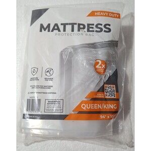 Pratt Retail Specialties Heavy-Duty Queen and King Mattress Bag 100 in. x 94 in.